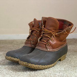 Chamois-Lined L.L. Bean Duck Boots